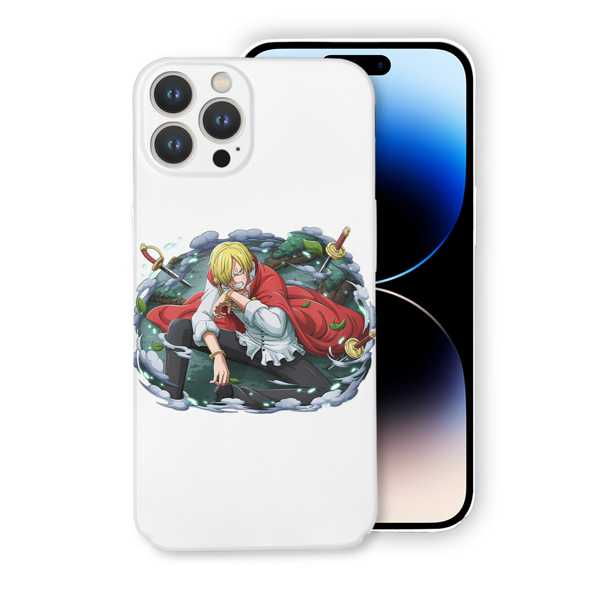 （画像用） ワンピース サンジ ONE PIECE Sanji 【iPhone 14シリーズ対応】ハードケース